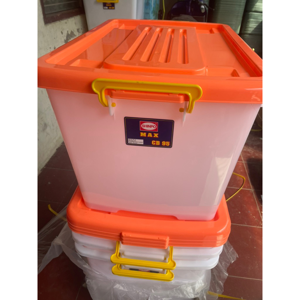 shinpo / box shinpo max cb95 / box cb 95 / box container shinpo 95liter / box container shinpo 95 li