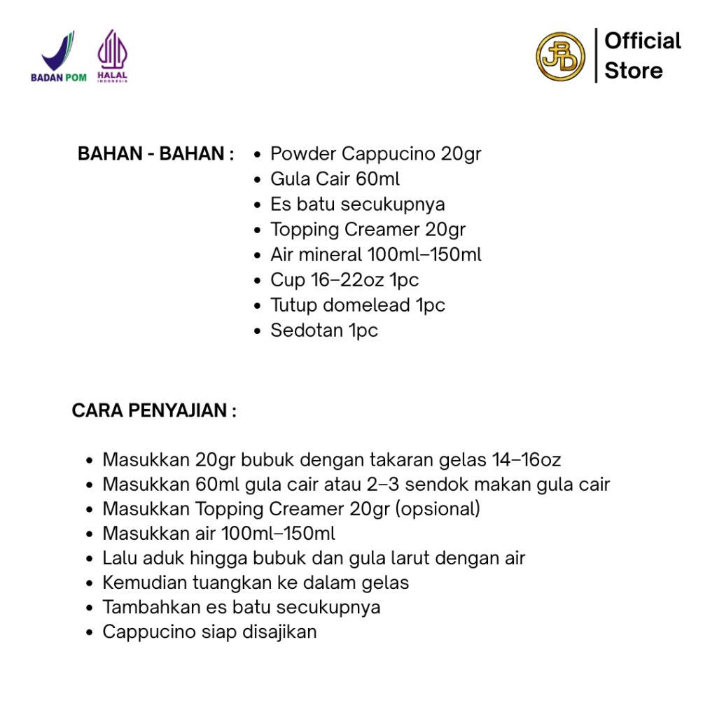 

CREAMER PREMIUM 1KG NON DAIRY / CREAMER BUBUK MINUMAN/ CREAMER POWDER/ JAKARTA BUBBLE DRINK/ HALAL