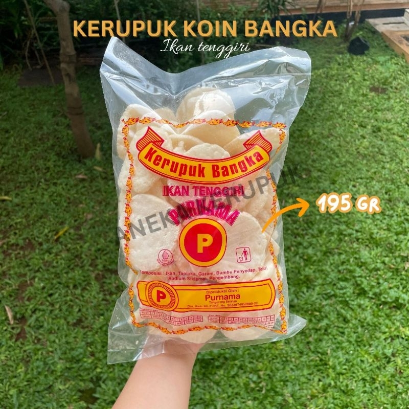 

Kerupuk Koin Bangka Ikan Tenggiri Purnama
