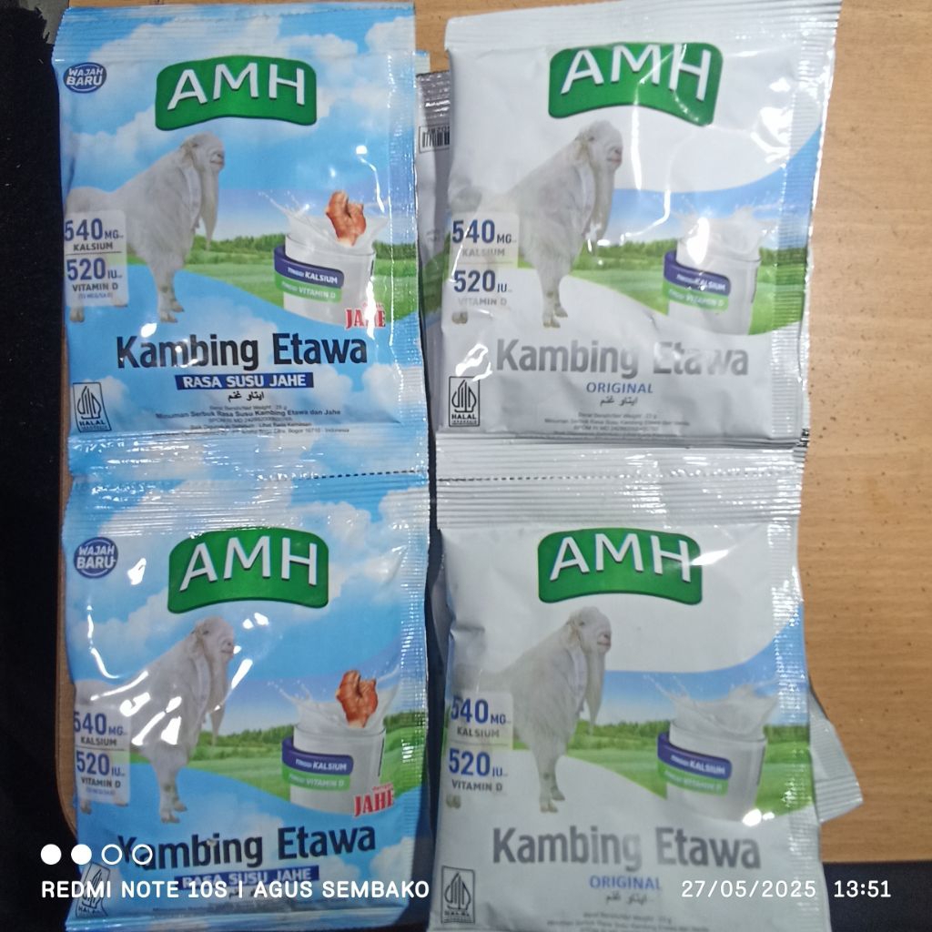 

1 rcg susu kambing etawa amh original - jahe 10s (BELI 4 GROSIR)