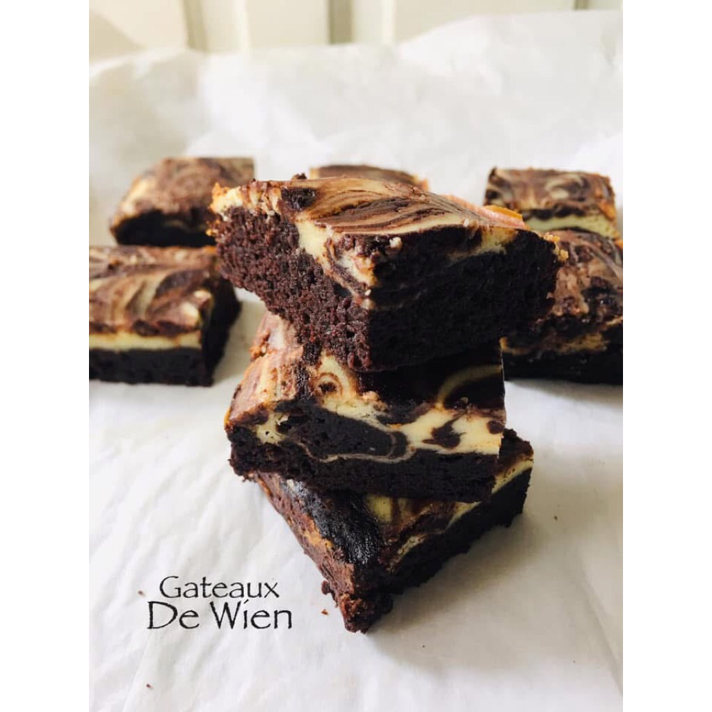 

Brownies Marble Cream Cheese 20x20cm