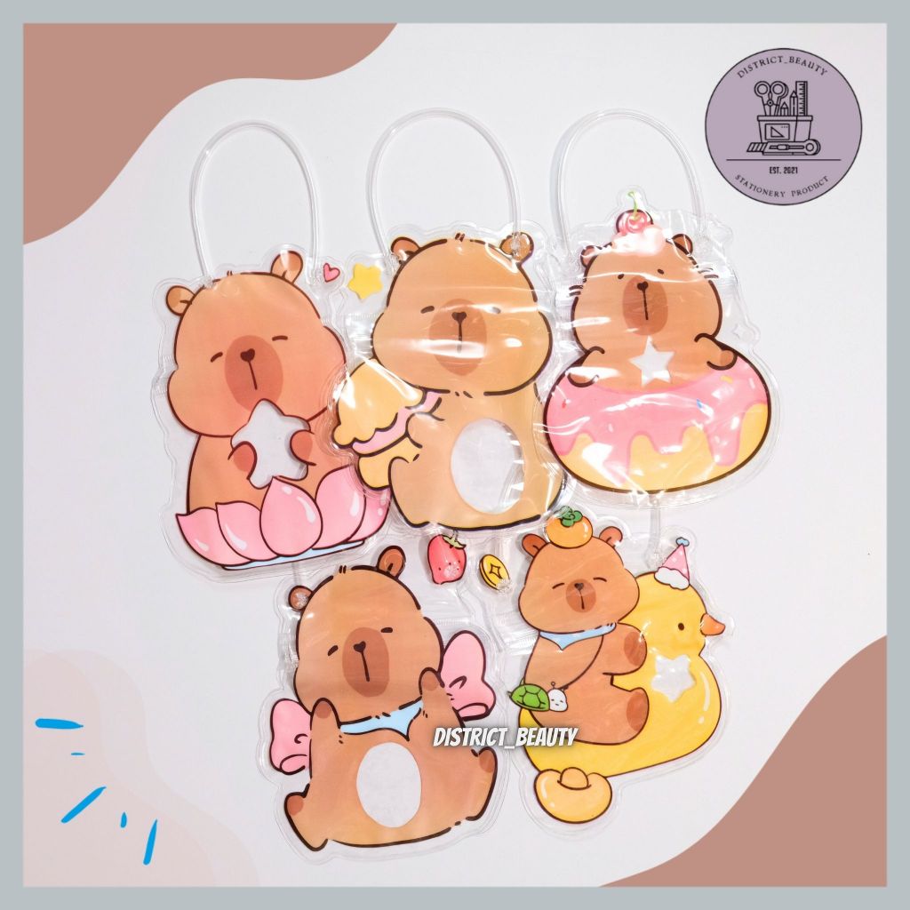 

GOODIEBAG ZIPPER CAPYBARA KAPIBARA SERIES TAS SOUVENIR ULANG TAHUN HADIAH KEMASAN KLIP ZIPLOCK CAPYBARA TEMPAT AKSESORIS KALUNG GELANG HADIAH LUCU TERMURAH