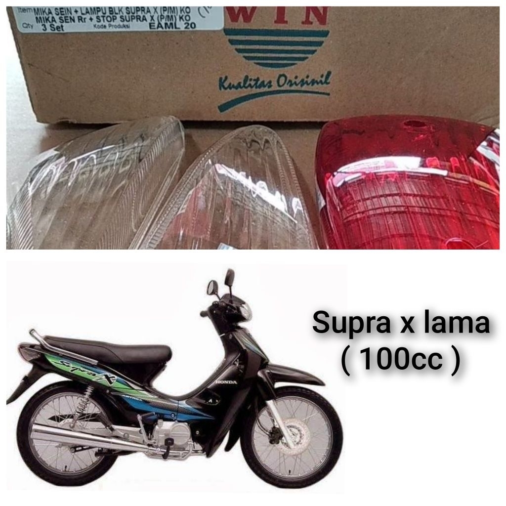 Mika lampu stop belakang + sein supra , supra x ori WIN