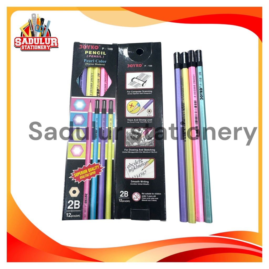 

(1PCS)-PENSIL JOYKO P-108 / PENSIL 2B JOYKO