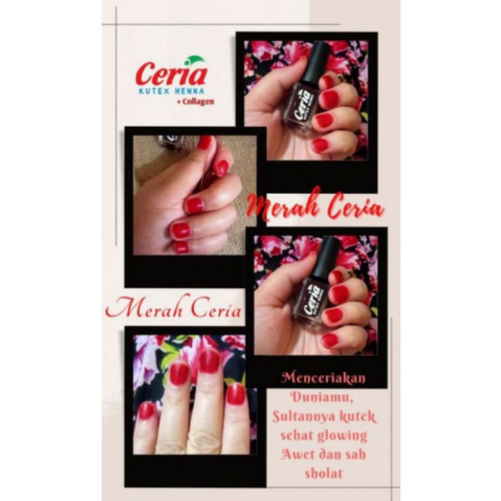 kutek henna ceria halal sah sholat kutek muslimah