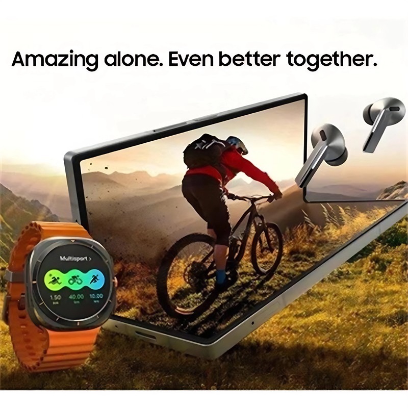 Vior 100% OriginalSamsung Galaxy Watch 7 Ultra 47MM SmartWatch Jam Tangan Wanita Jam Tangan Pria