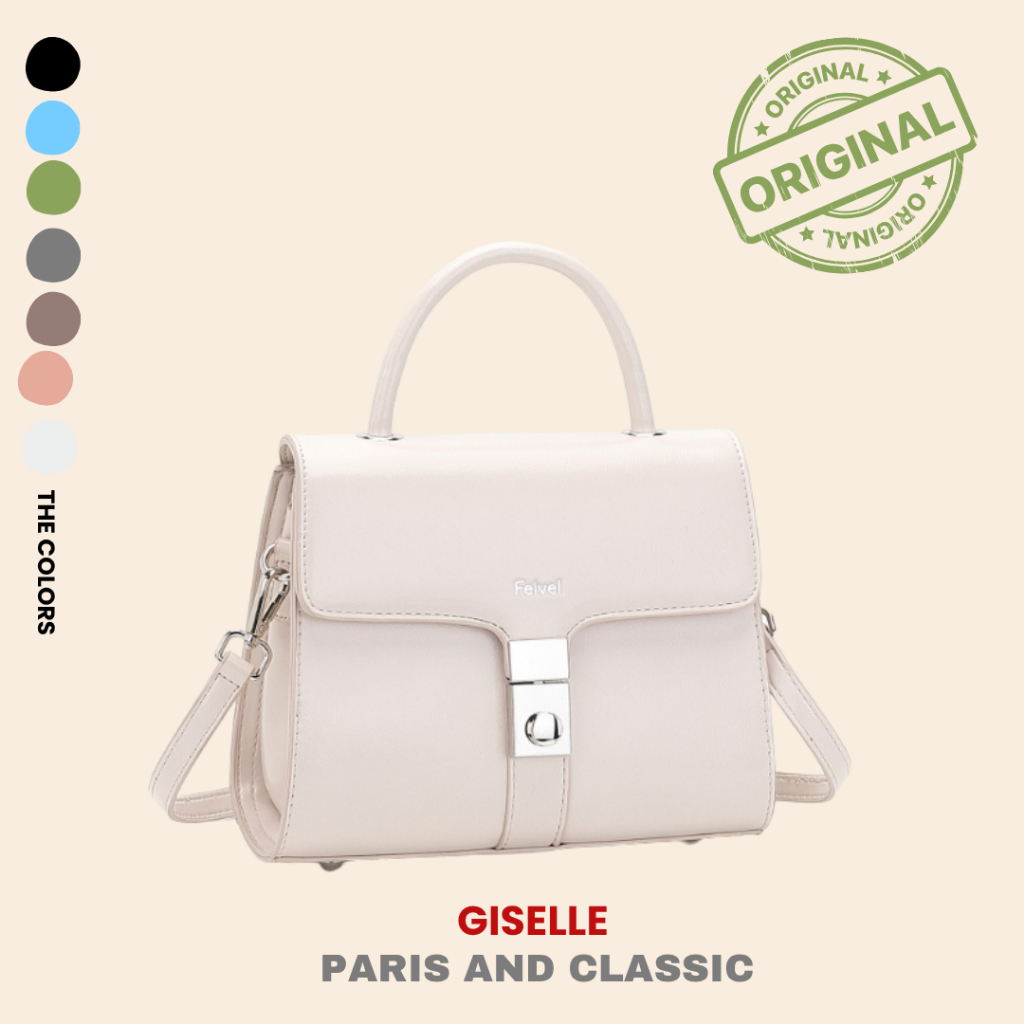 Paris Classic / Feivel Tas Wanita Selempang Slingbag Handbag Impor Original Branded (FV 25002)
