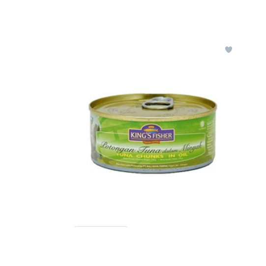 

KING'S FISHER TUNA CHUNKS IN OIL KLG 170g