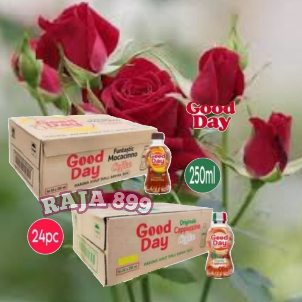 

GOOD DAY BOTOL MOCCACINO | CAPPUCINO DUS ISI 24 PCS X 250ML