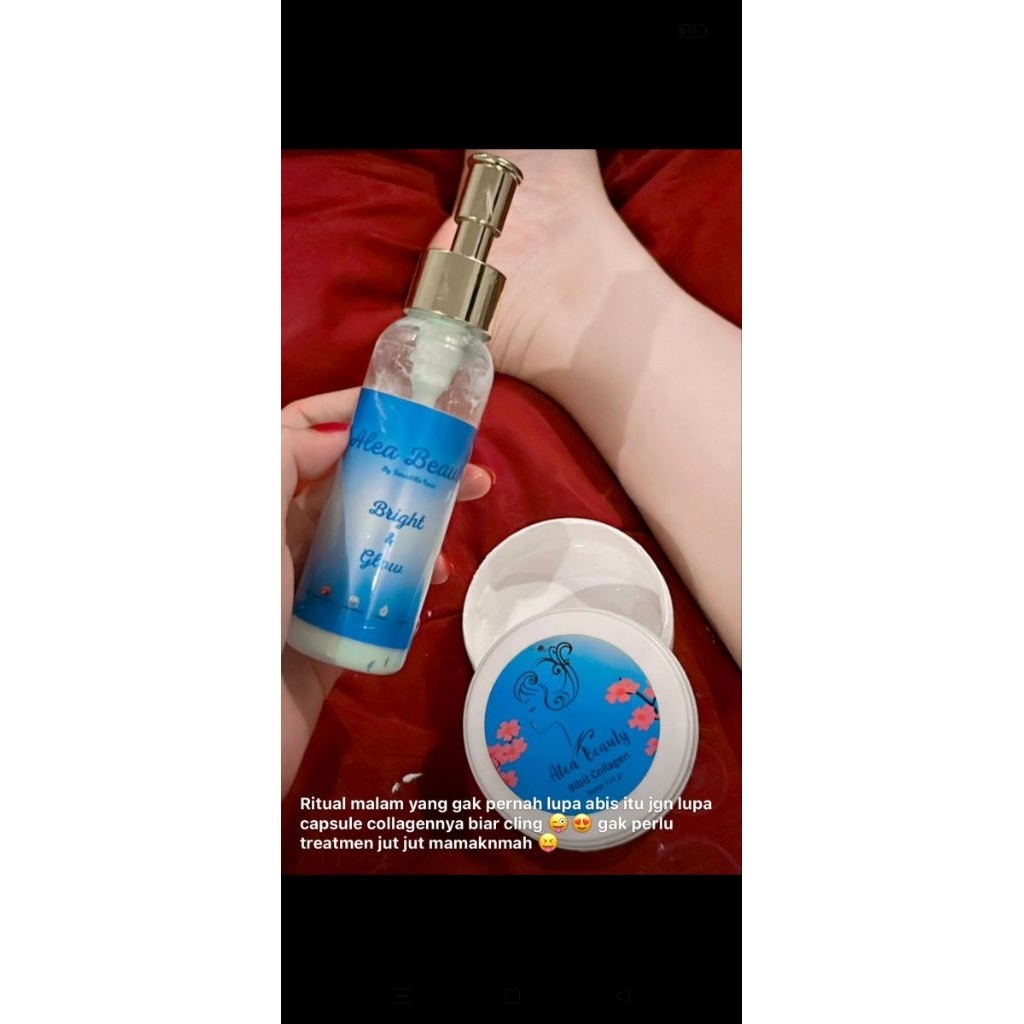 Lotion bibit Collagen Alea beauty skincare