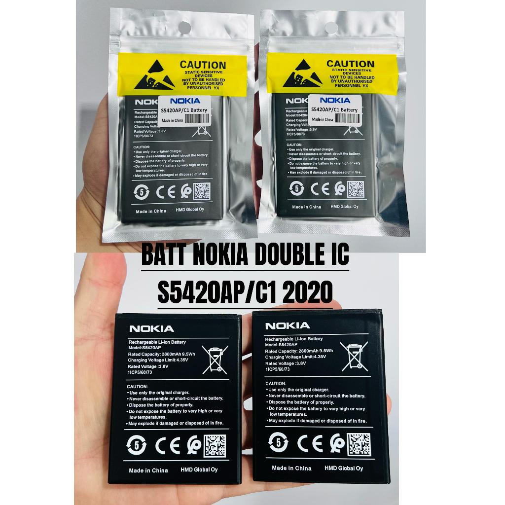 S5420AP / C1 batt batre Baterai HP Nokia C1 2020 TA-1165 S5420AP C1 Android TA1165 Original Double I