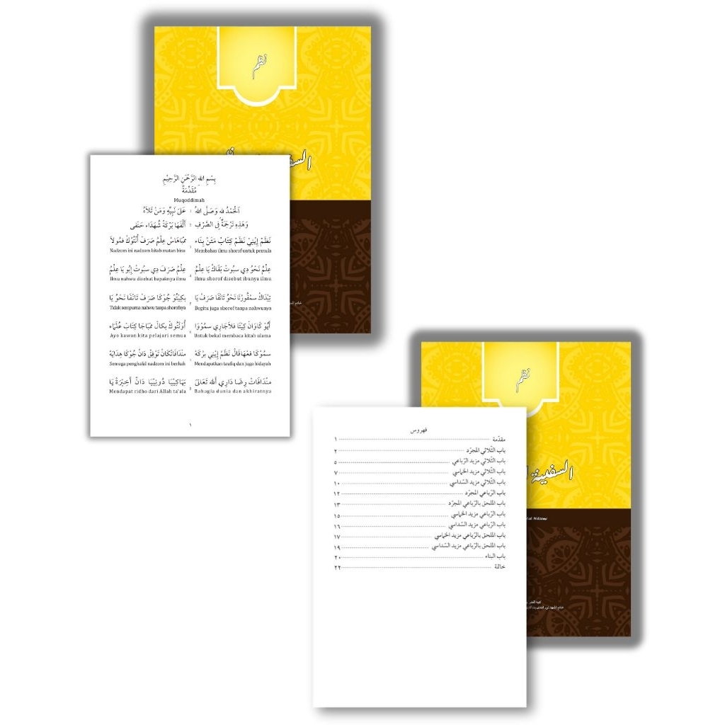 Buku nadzom safinah santri TPQ