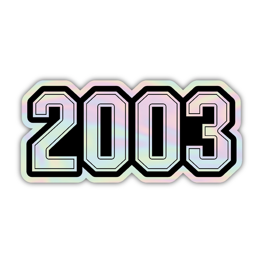 

Z366 sticker 2003 aesthetic, stiker hologram satuan