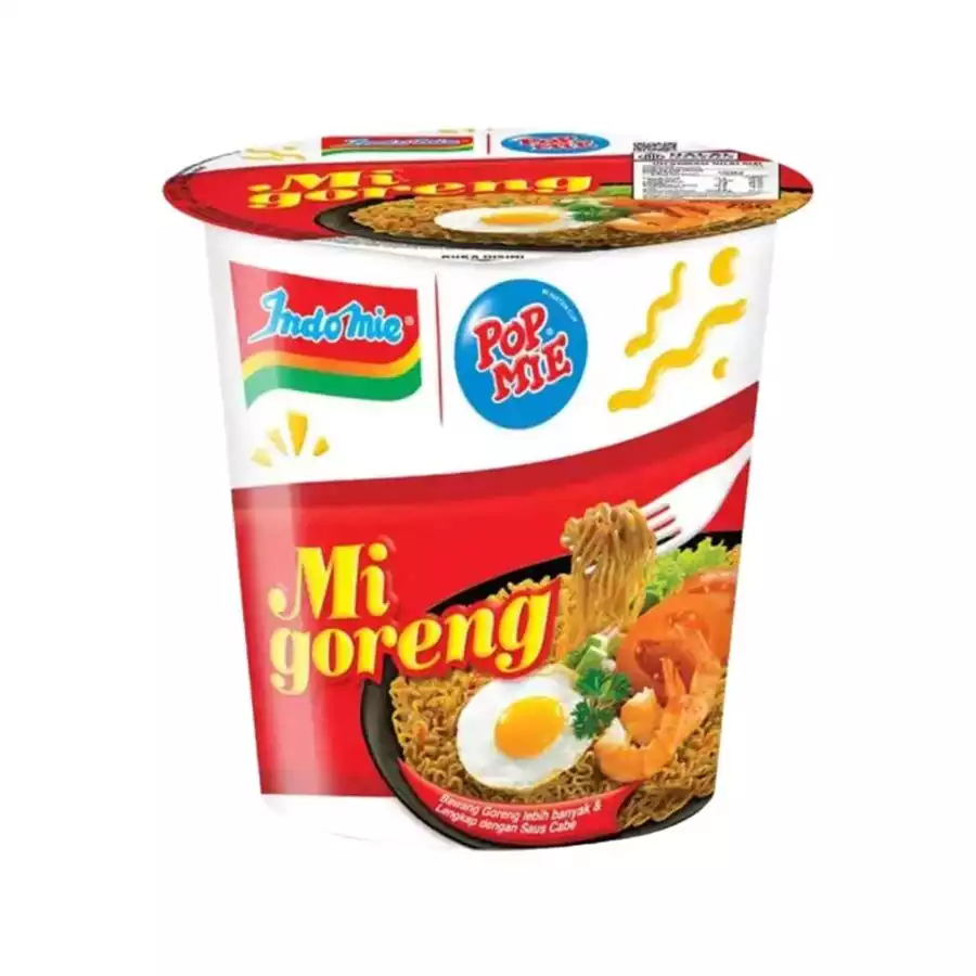 

Pop Mie Goreng Rasa Indomie Goreng 80gr