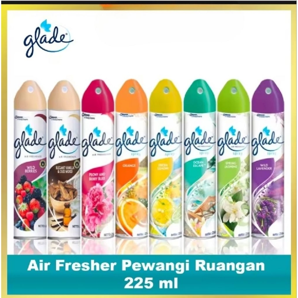 Glade Aerosol Spray Pengharum.Ruangan 200ML