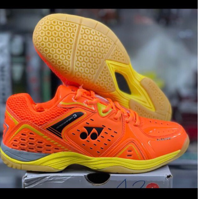 Sepatu Badminton Yonex Aero Comfort 3 Orange / Aerocomfort 3 oren