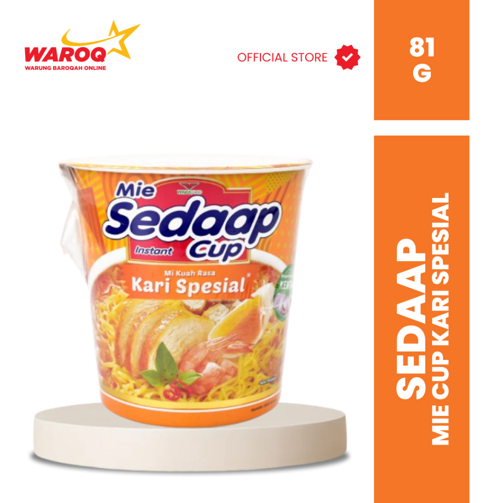 

SEDAAP MIE CUP KARI SPESIAL 81GR (DUS)