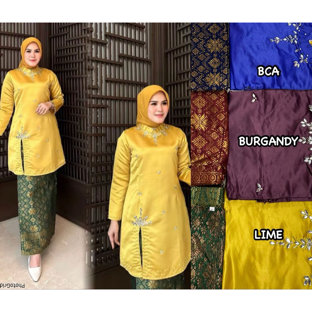 setelan rok songket batik