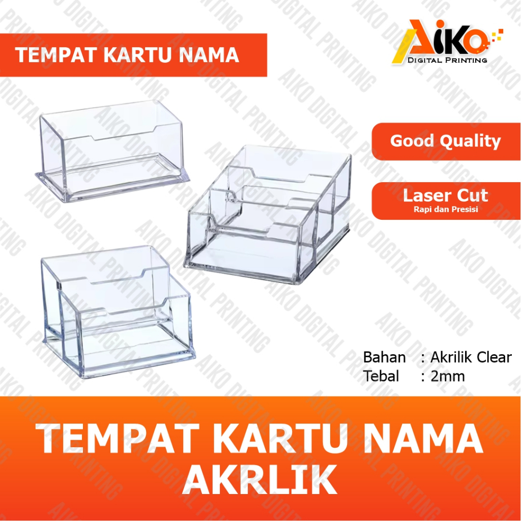 

Tempat Kartu Nama Akrilik | Rak Kartu Nama Susun Bahan Akrilik