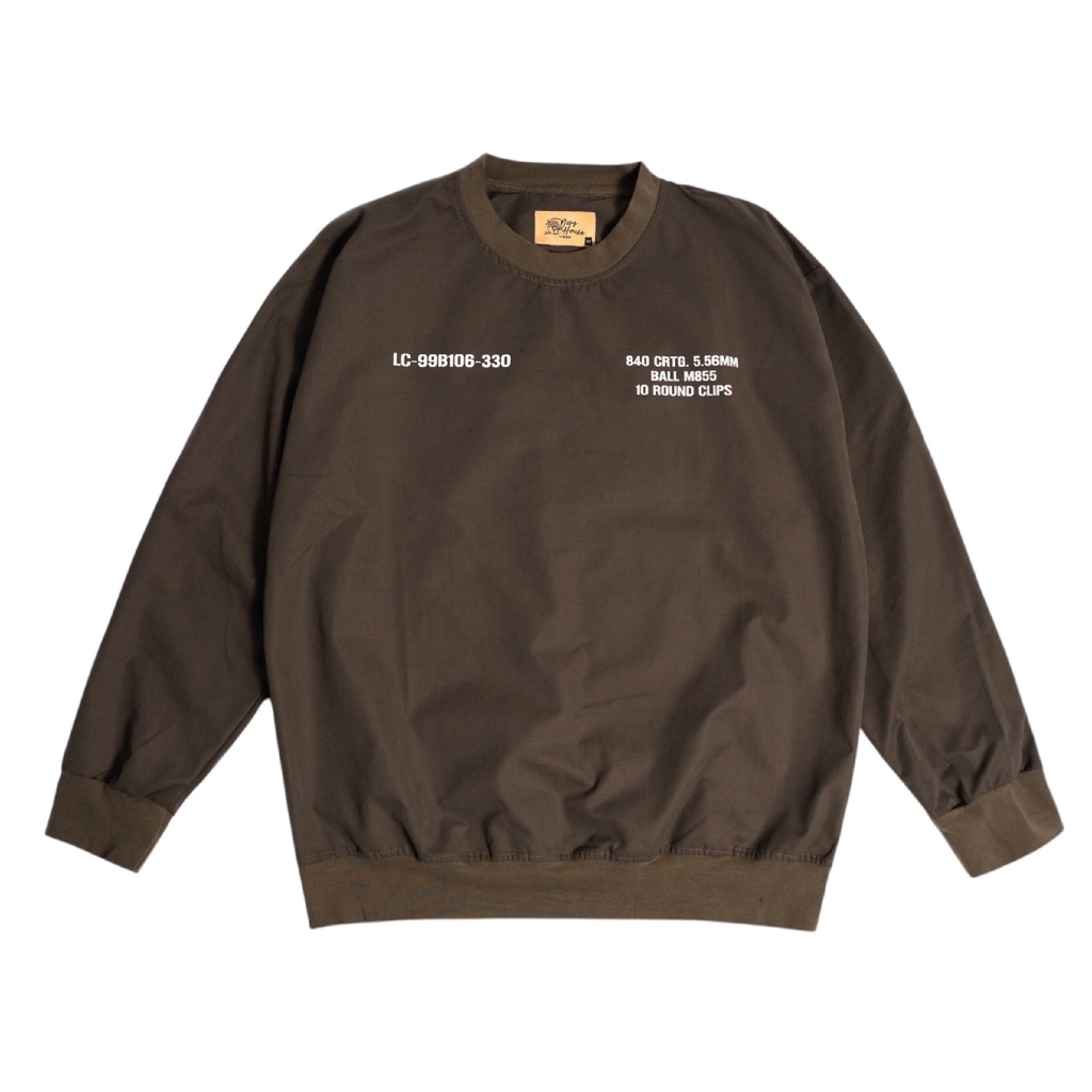 CREWNECK pria NYLON COTTON house of naky