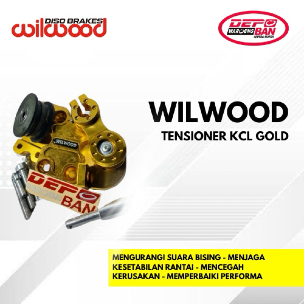 OBRAL PRODUK TENSIONER KCL GOLD WILWOOD ORIGINALNEW