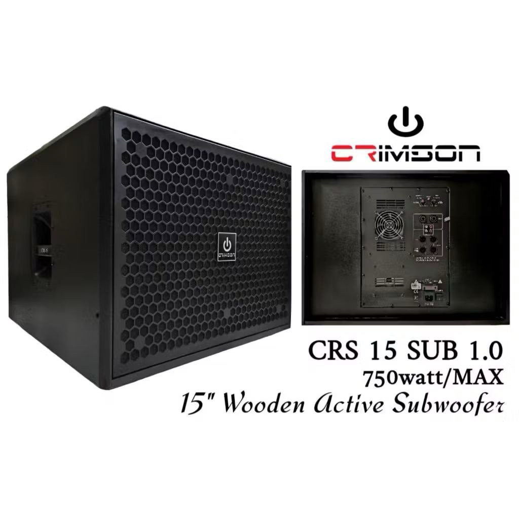 Subwoofer Aktif 15 Inch Crimson CRS15SUB Crimson CRS 15 SUB Original