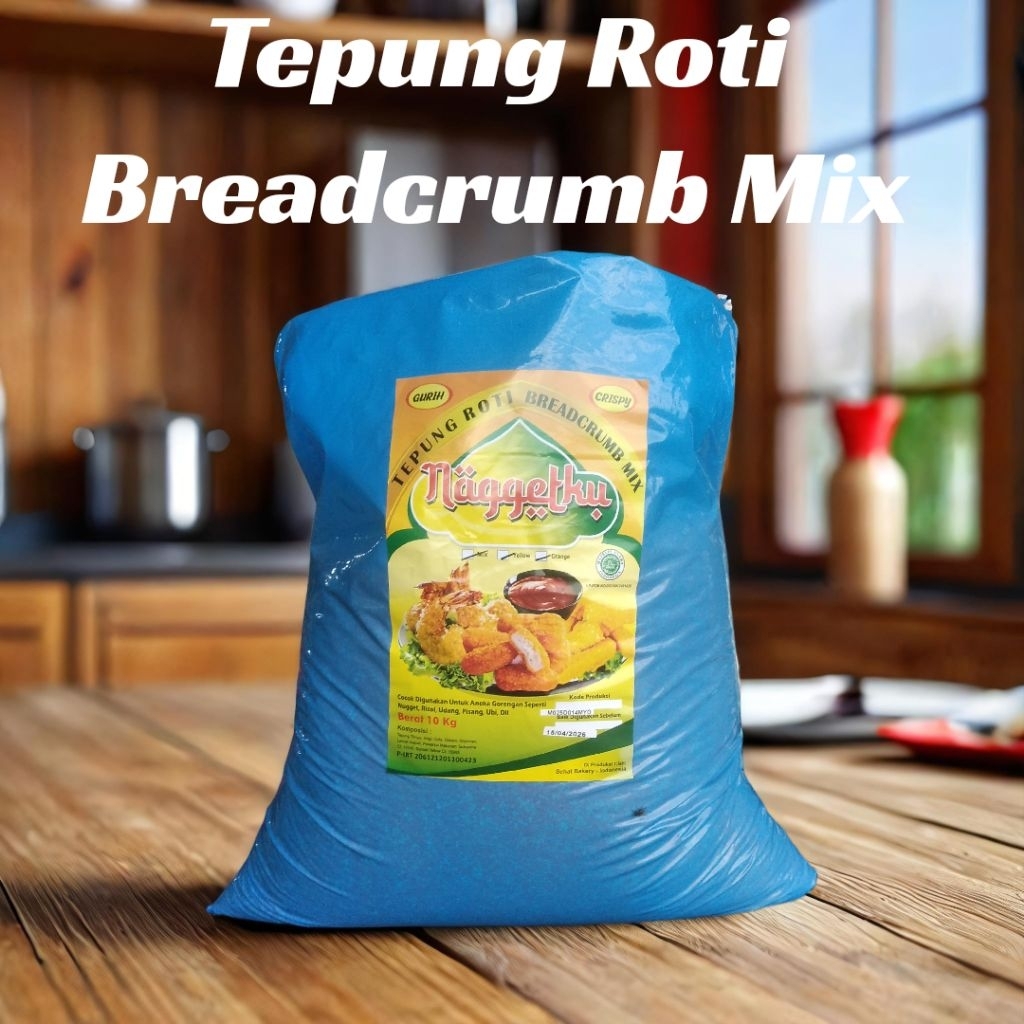 

Tepung Roti Breadcrumb Mix / Tepung Panir | Repack 1000 gr