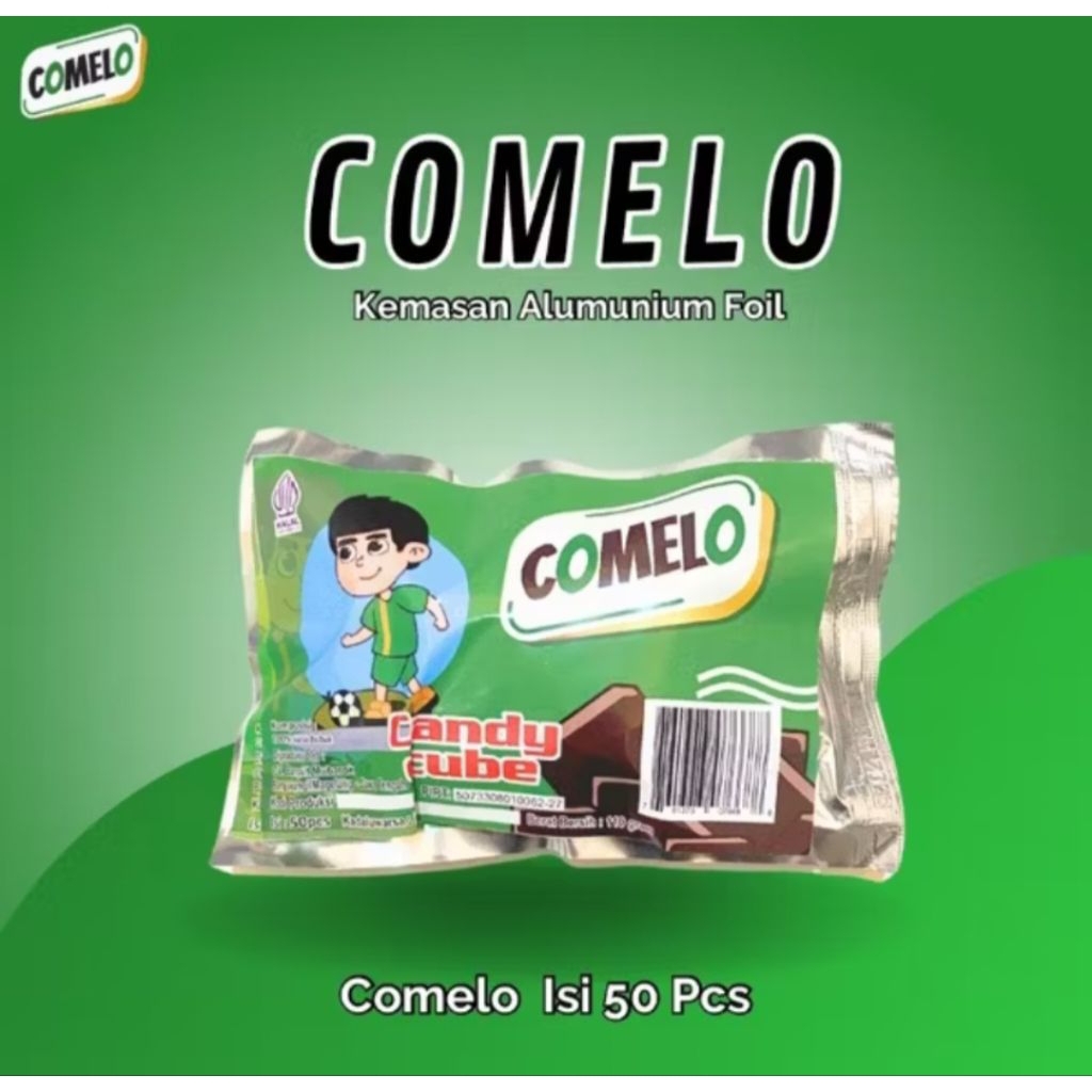 

permen comelo candy cube kemasan ( isi 50 pcs )