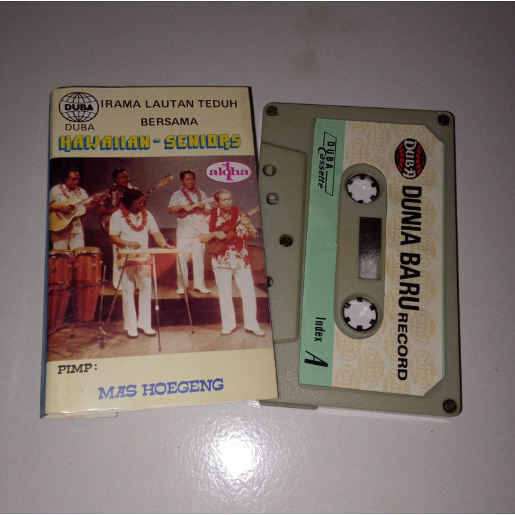 kaset irama lautan teduh bersama hawaiian seniors pimpinan mas hoegeng