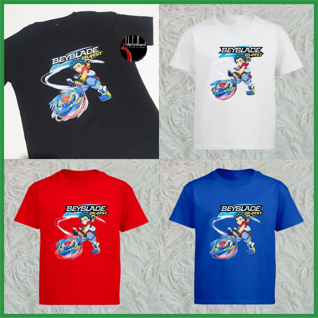 Kaos Anak Dewasa TYN BeyBlade Bey Blade