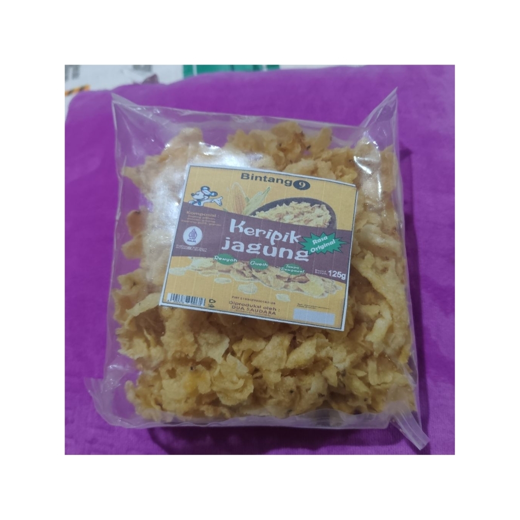

Keripik Jagung Bintang 9 - Rasa Original