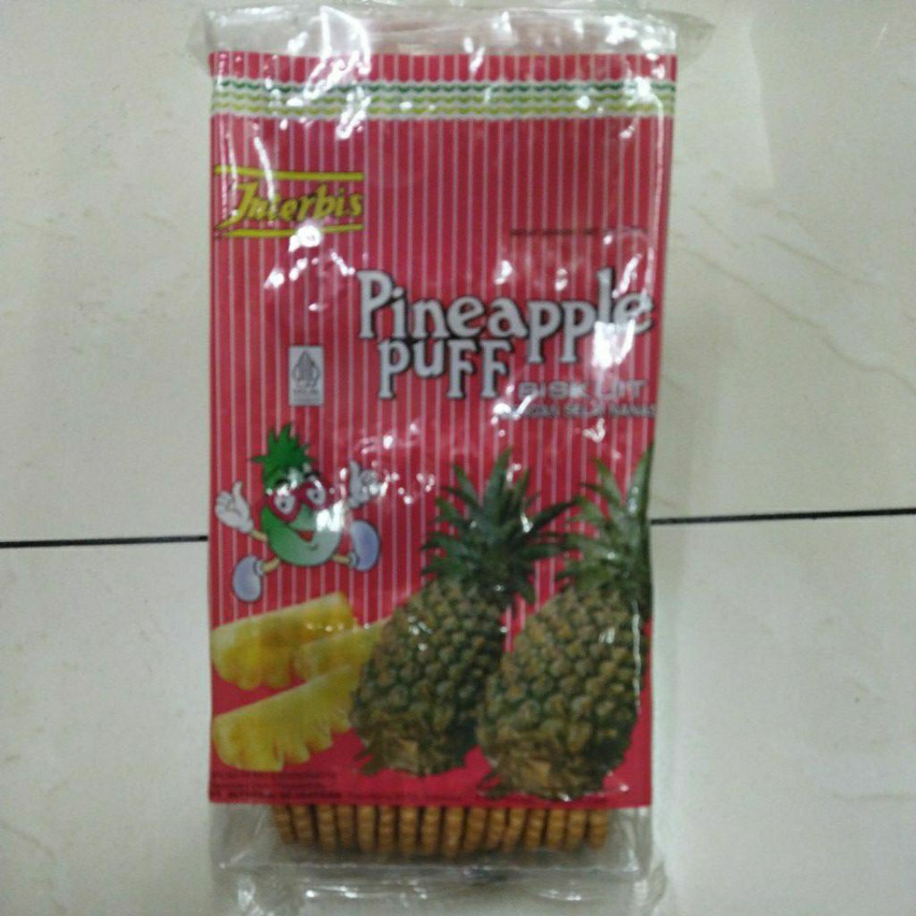 

Interbis Pineapple puff biskuit 275 gr
