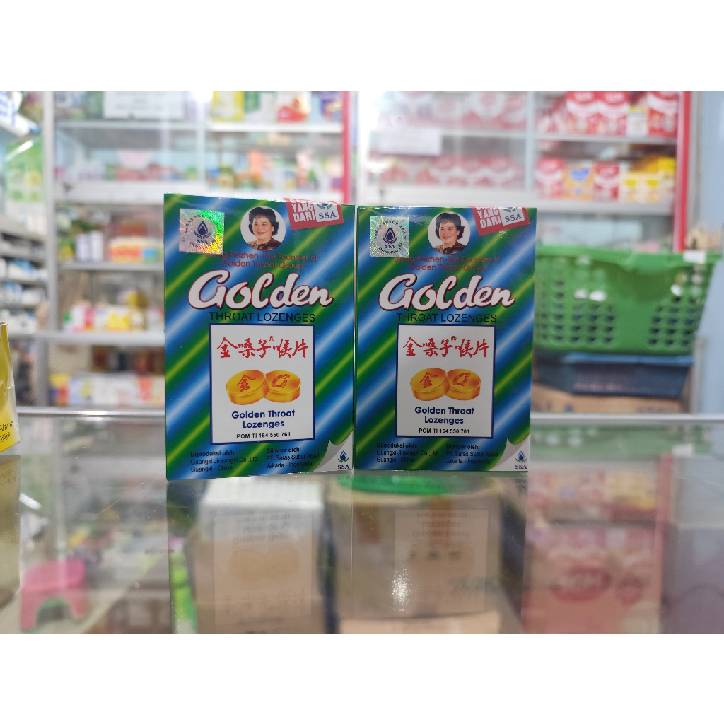 

GOLDEN THROAT PERMEN PELEGA TENGGOROKAN