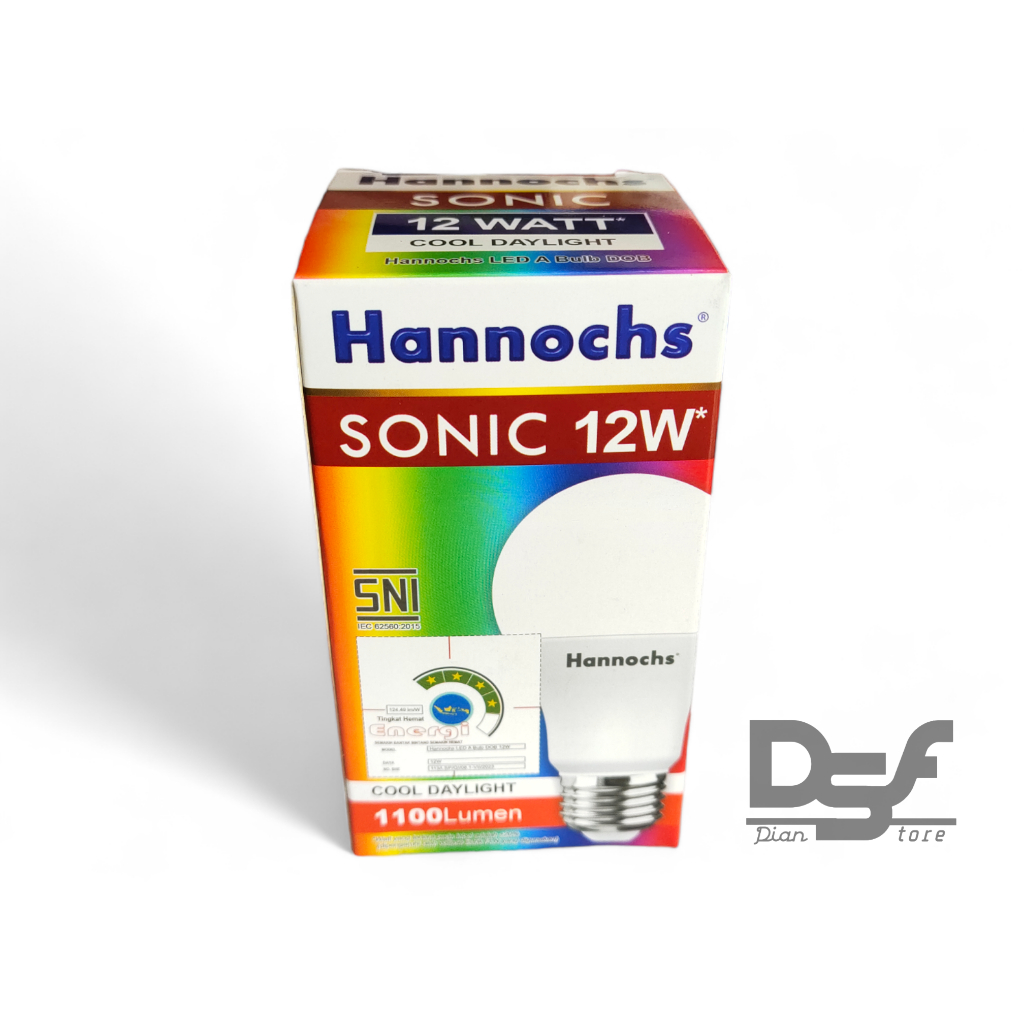 Lampu LED Hannochs Sonic 12 Watt / Lampu Hannochs LED 12 watt Putih