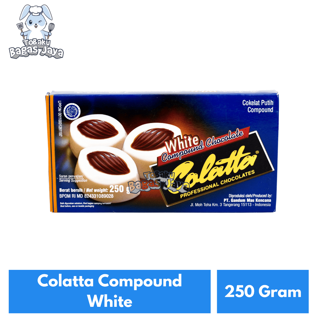 

Coklat Batang Colatta Compound White 250 Gram