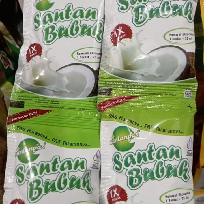

(1 renteng) Santan Pas Bubuk isi 10