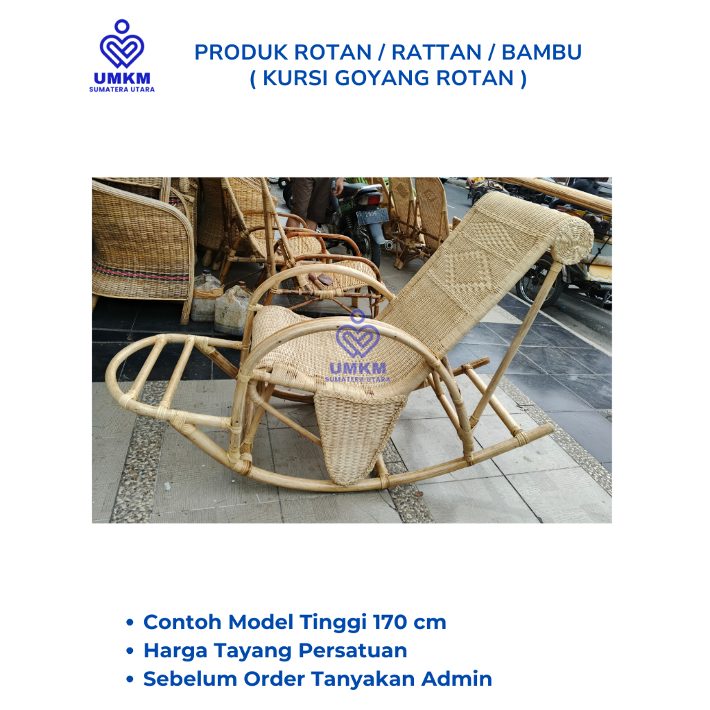 Kursi Goyang Dewasa / kursi goyang / kusi santai / kursi santai dewasa / kursi goyang rotan / kursi 