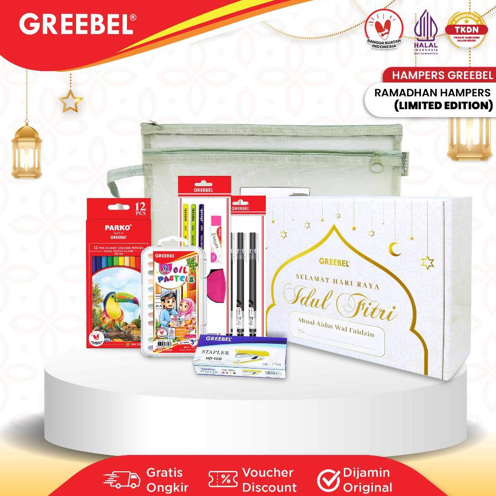 

KODE R35F GREEBEL Hampers Ramadhan Limited Edition Alat tulis Alat Mewarnai