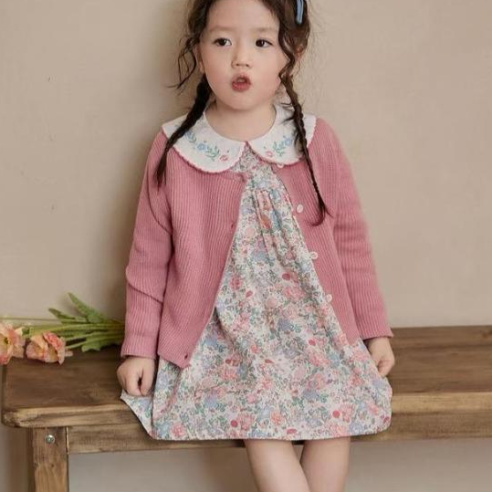 DRES GAUN LENGAN PANJANG MODEL BLEZER ANAK PEREMPUAN USIA 0-4 TAHUN