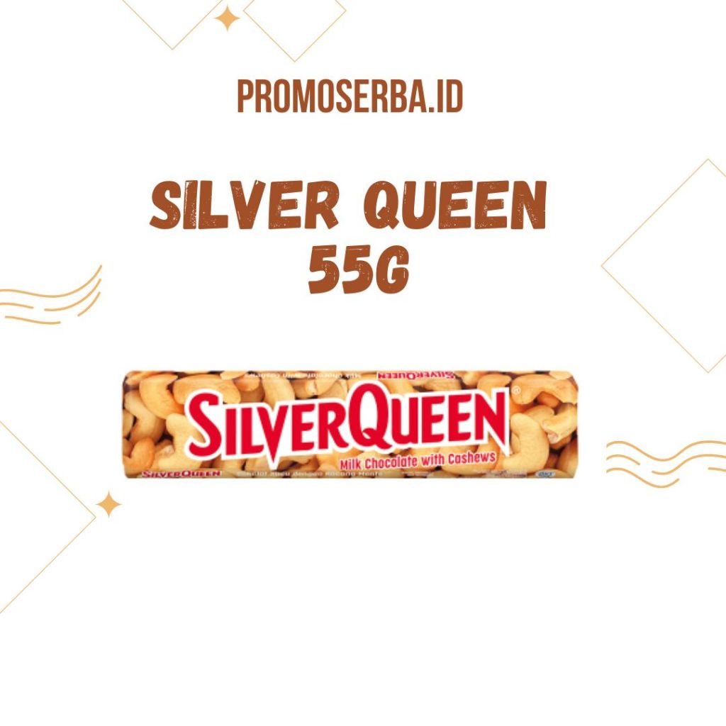 

SilverQueen Cokelat Susu Batang Cashew 55 g
