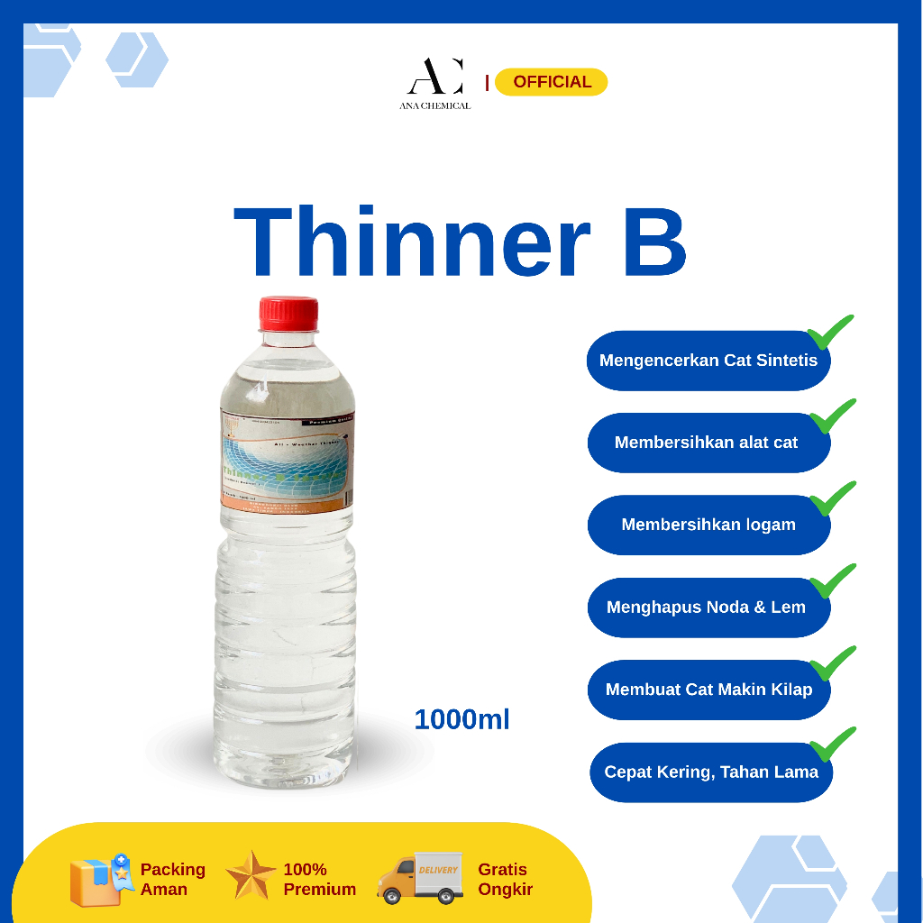 Thinner B 1 L | Tiner B | Tinner B Menorah | Thinner Menorah