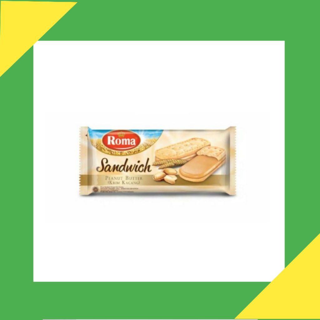 

ROMA SANDWICHI PEANUT KACANG 189 GR**