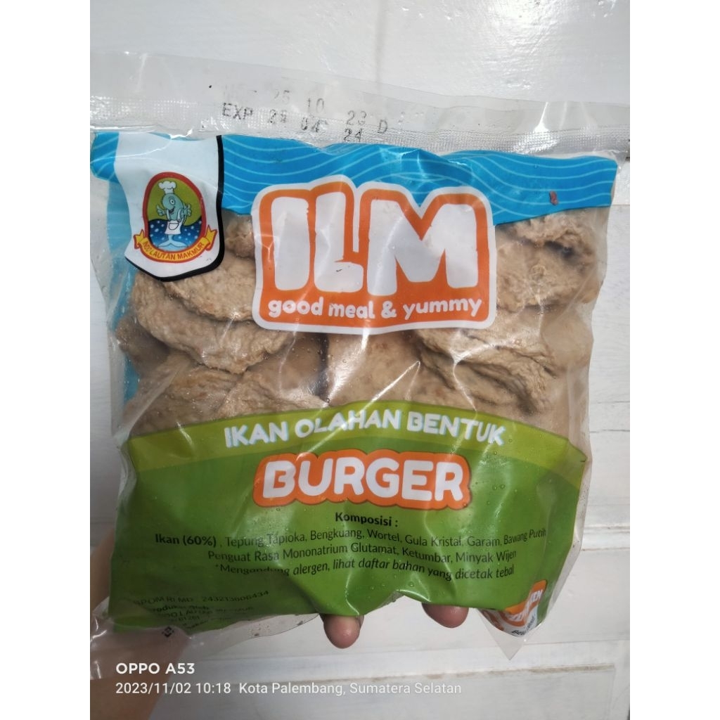 

ilm burger 500g