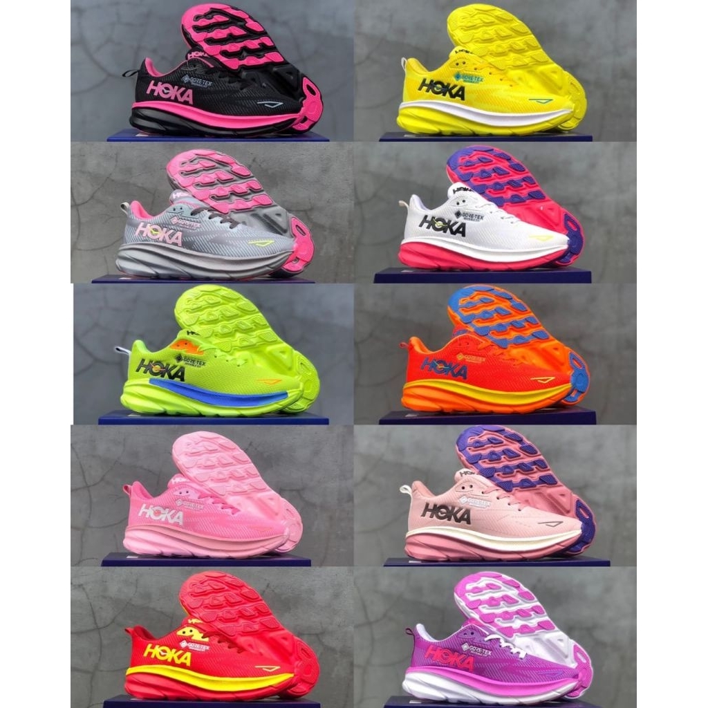 SEPATU OLAHRAGA HOKA GORETEX/SEPATU OLAHRAGA WANITA