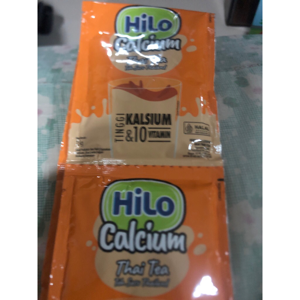 

Hi-Lo Calcium Thai tea teh susu Thailand sachet 15g