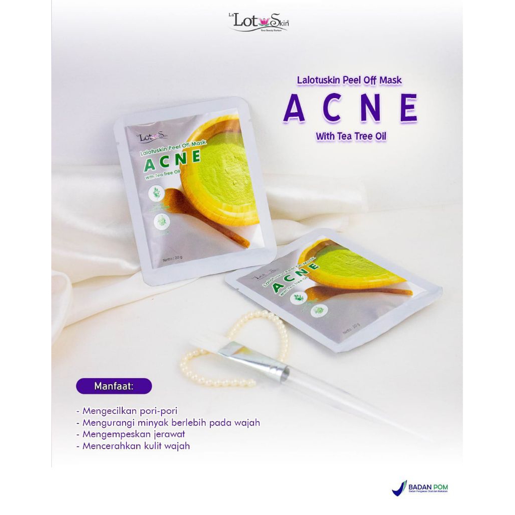 La Lotuskin Peel of Mask Acne with Tea Tree Oil