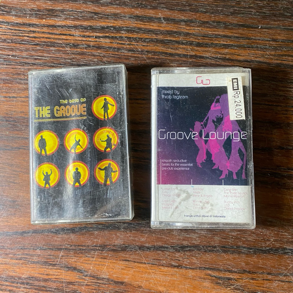 KUMPULAN KASET PITA THE GROOVE - ORIGINAL