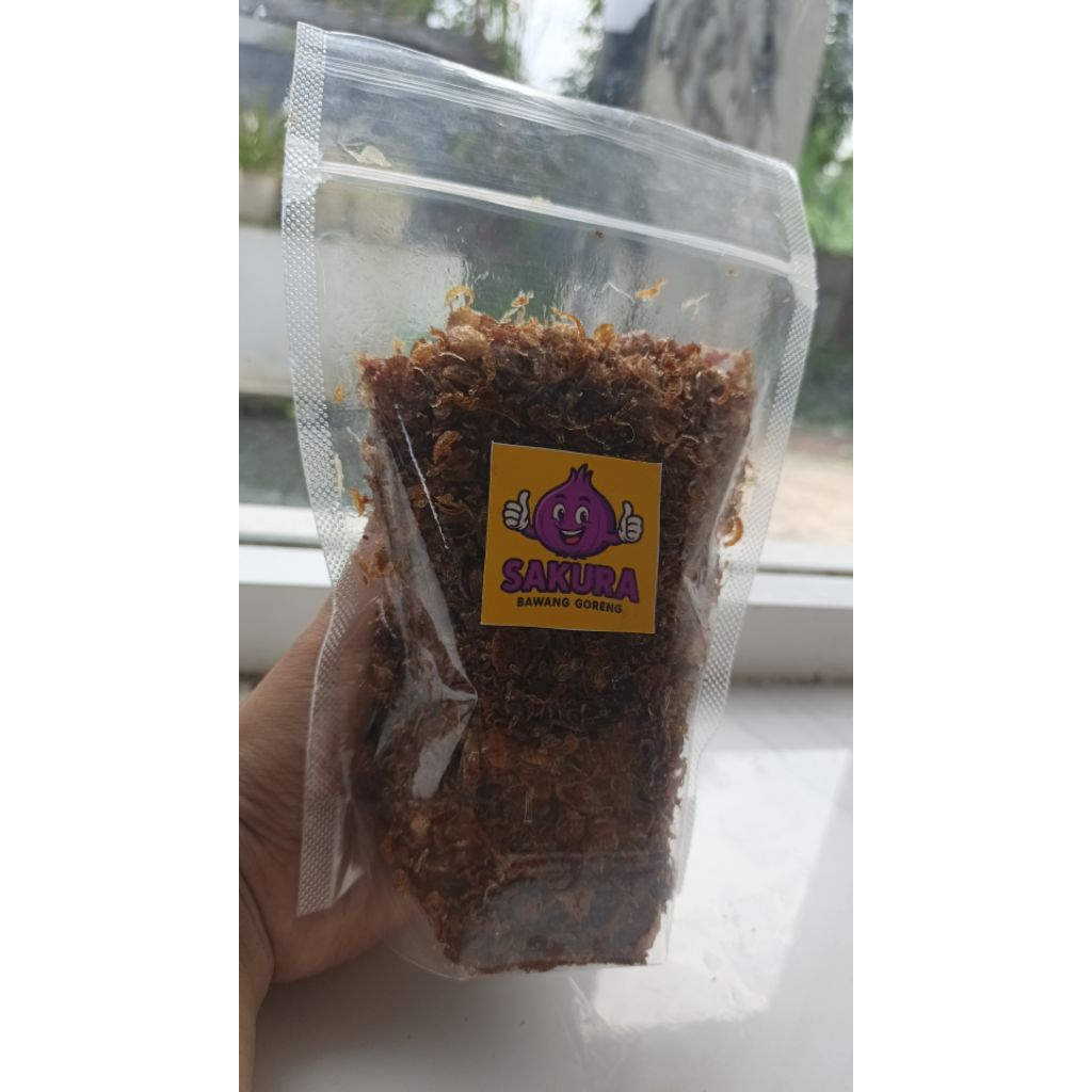 

BAWANG GORENG ASLI TANPA TEPUNG. ASLI BAWANG MERAH/uk 100 gram