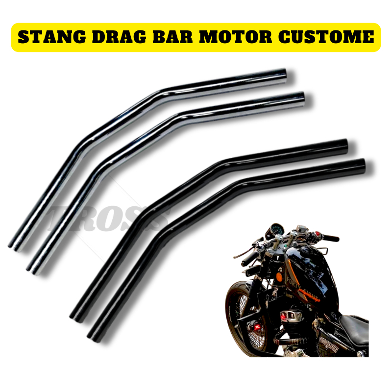 Stang Dragbar Bobber Chopper Stang Dragbar Custom Japstyle Bratstyle Universal Byson Chrome Premium