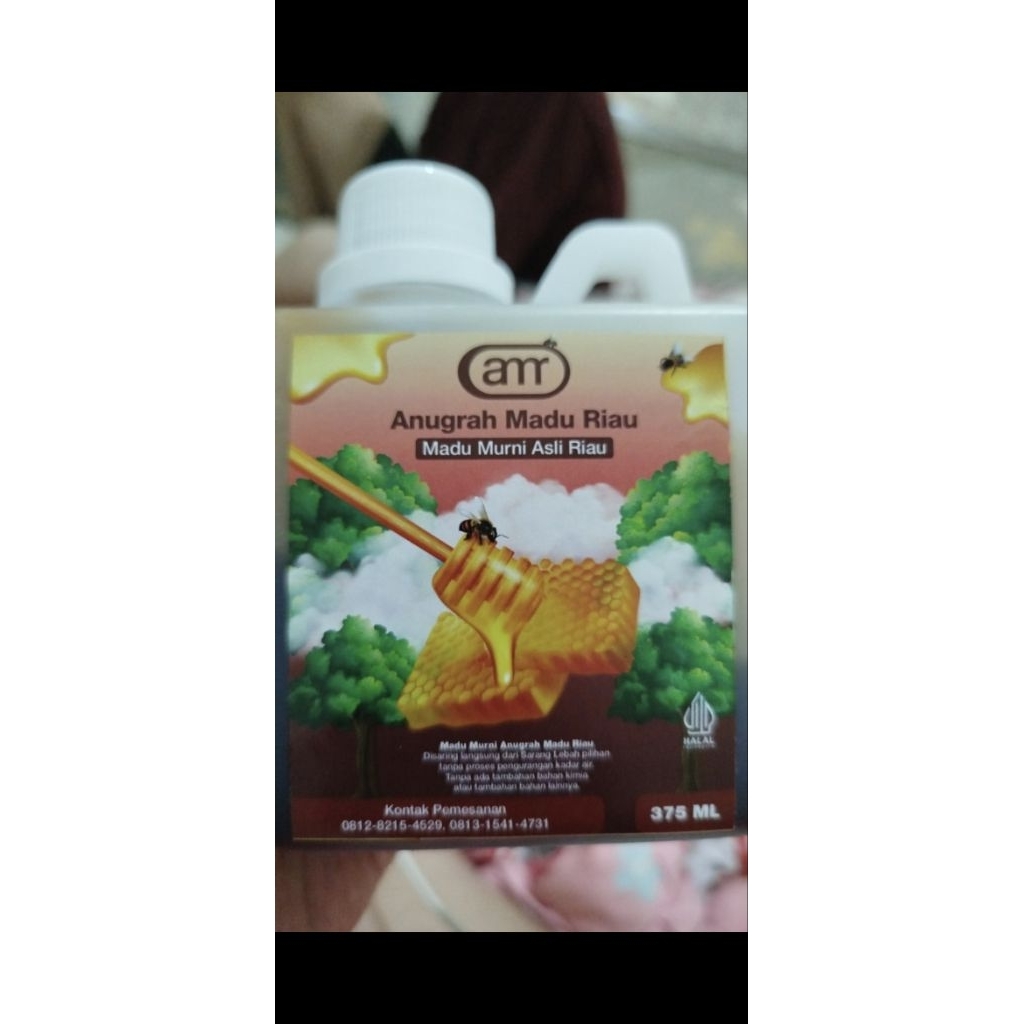

Madu Riau AMR "Anugrah Madu Riau" (Madu Murni Asli Riau) 375 ml